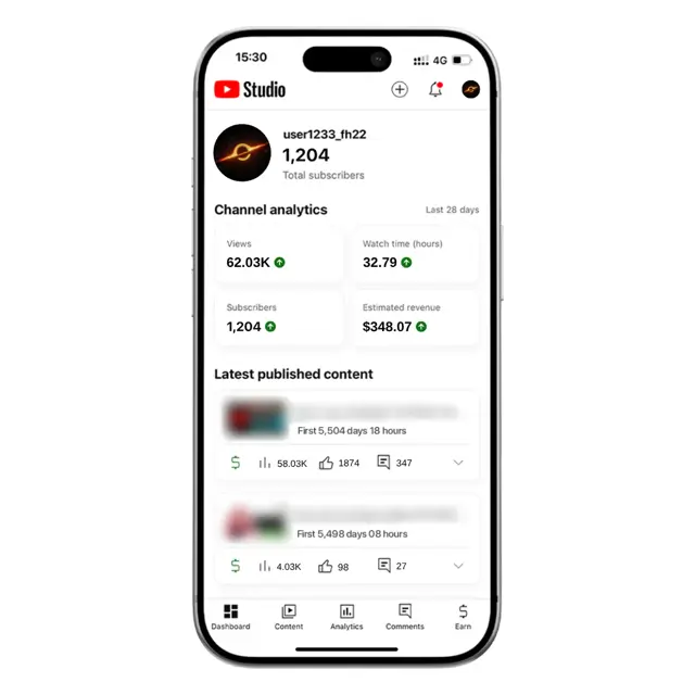 Chaînes Monétisées